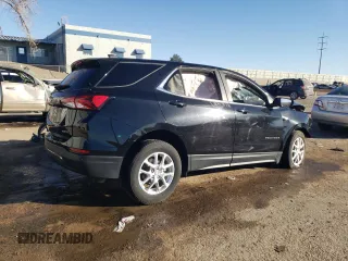 2024 Chevrolet Equinox LT with VIN 3GNAXUEG0RL229122, listed as a Copart auction lot 43642805 with Not Provided miles and Non Repairable. Bid and sale history available at DreamBid. Image 3.