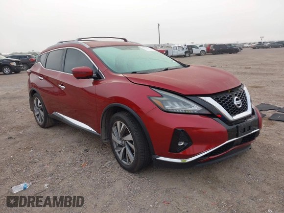 2019 Nissan Murano Platinum with VIN 5N1AZ2MJ7KN133932, listed as a IAAI auction lot 40970143 with 66,549 mi miles and . Bid and sale history available at DreamBid. Image 1.
