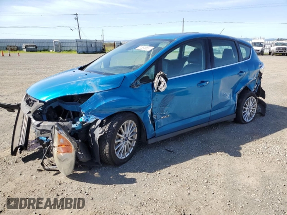 2015 Ford C-Max SEL with VIN 1FADP5BU2FL115013, listed as a Copart auction lot 51884665 with 249,635 mi miles and Salvage Title. Bid and sale history available at carsss.com. Image 1.