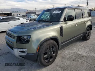 2023 Land Rover Defender SE with VIN SALEPEEU3P2150198, listed as a Copart auction lot 41536815 with 27,030 mi miles and Salvage title. Bid and sale history available at DreamBid. Image 1.