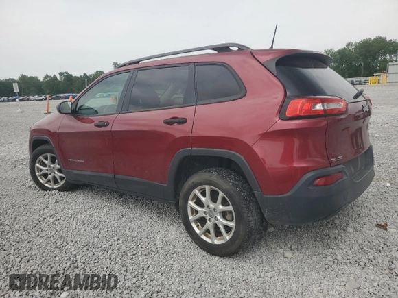 2016 Jeep Cherokee Sport с VIN 1C4PJLAB5GW190723, выставлен на аукционе Copart как лот 59732875 с пробегом 110 680 миль миль и Списание • Salvage title. История ставок и продаж доступна на DreamBid. Изображение 2.