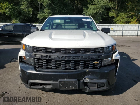 2021 Chevrolet Silverado 1500 Work Truck with VIN 3GCNWAEK0MG400260, listed as a Copart auction lot 71597894 with 53,430 mi miles and Salvage Title. Bid and sale history available at carsss.com. Image 5.