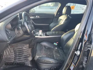 2019 Kia Stinger GT1 with VIN KNAE45LCXK6051385, listed as a Copart auction lot 76497764 with 78,129 mi miles and Non Repairable. Bid and sale history available at DreamBid. Image 7.