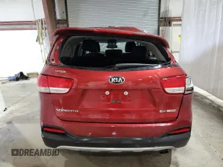 2017 Kia Sorento EX with VIN 5XYPHDA16HG274105, listed as a Copart auction lot 72833364 with 54,915 mi miles and Non Repairable. Bid and sale history available at carsss.com. Image 6.