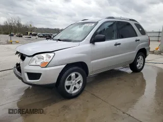 2009 Kia Sportage LX with VIN KNDJE723797590918, listed as a Copart auction lot 51218345 with 145,480 mi miles and Salvage Title. Bid and sale history available at carsss.com. Image 1.