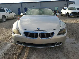 2005 BMW 6 Series 645Ci with VIN WBAEK73415B325739, listed as a Copart auction lot 80505554 with 85,651 mi miles and Salvage Title. Bid and sale history available at carsss.com. Image 5.