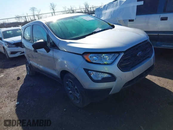 2020 Ford EcoSport S with VIN MAJ6S3FL3LC313897, listed as a IAAI auction lot 41863286 with 29,241 mi miles and . Bid and sale history available at DreamBid. Image 1.