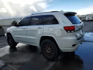 2014 Jeep Grand Cherokee Overland with VIN 1C4RJFCT6EC247798, listed as a Copart auction lot 48344975 with 172,253 mi miles and Salvage Title. Bid and sale history available at DreamBid. Image 2.