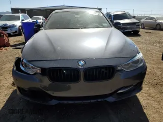 2015 BMW 3 Series 335i with VIN WBA3A9C57FK473104, listed as a Copart auction lot 54974185 with 112,370 mi miles and Salvage title. Bid and sale history available at DreamBid. Image 5.