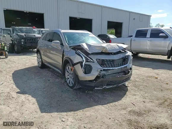 2023 Cadillac XT4 FWD Premium Luxury with VIN 1GYFZCR47PF105143, listed as a Copart auction lot 52397695 with 42,740 mi miles and Non Repairable. Bid and sale history available at carsss.com. Image 14.