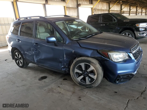 2018 Subaru Forester Premium with VIN JF2SJADCXJH504754, listed as a Copart auction lot 52184115 with 77,582 mi miles and Salvage Title. Bid and sale history available at carsss.com. Image 4.