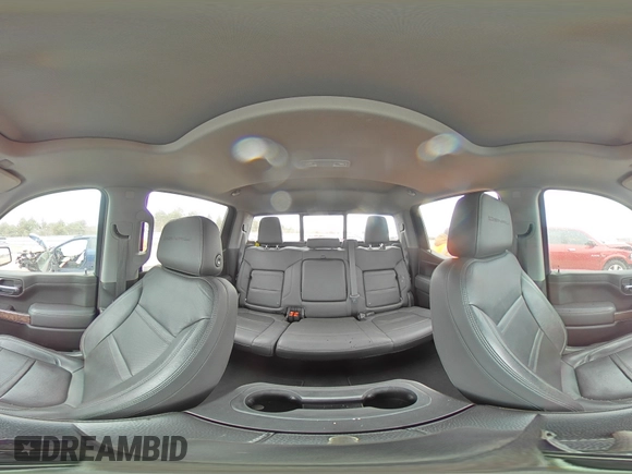 2019 GMC Sierra 1500 Denali with VIN 3GTU9FED4KG293454, listed as a Copart auction lot 53504625 with 38,862 mi miles and Salvage title. Bid and sale history available at DreamBid. Image 13.