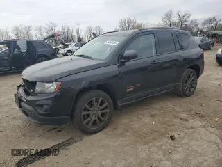 2016 Jeep Compass 75th Anniversary with VIN 1C4NJCBB2GD700382, listed as a Copart auction lot 50888455 with 146,398 mi miles and Salvage Title. Bid and sale history available at DreamBid. Image 1.