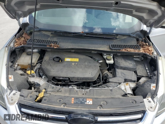 2015 Ford Escape Titanium with VIN 1FMCU0JXXFUB92120, listed as a Copart auction lot 56187405 with 120,265 mi miles and Clean Title. Bid and sale history available at DreamBid. Image 12.