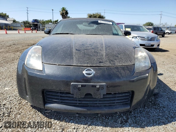 2004 Nissan 350Z Touring with VIN JN1AZ36A74T002301, listed as a Copart auction lot 61720524 with 101,779 mi miles and Salvage Title. Bid and sale history available at carsss.com. Image 5.