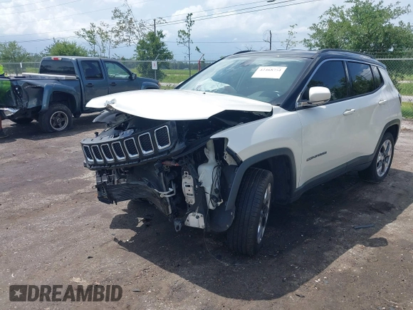 2018 Jeep Compass Limited with VIN 3C4NJDCB6JT178250, listed as a IAAI auction lot 42468751 with 142,502 mi miles and . Bid and sale history available at DreamBid. Image 6.