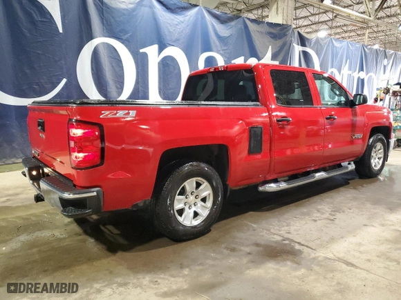 2014 Chevrolet Silverado 1500 LT with VIN 3GCUKREH3EG535048, listed as a Copart auction lot 52941945 with 72,422 mi miles and Clean Title. Bid and sale history available at carsss.com. Image 3.