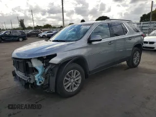 2023 Chevrolet Traverse LT Leather with VIN 1GNERHKW9PJ329318, listed as a Copart auction lot 86153624 with 16,845 mi miles and Salvage Title. Bid and sale history available at carsss.com. Image 1.