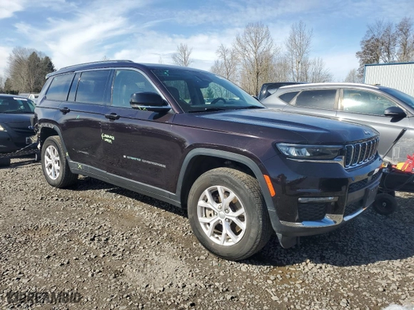 2022 Jeep Grand Cherokee L Limited with VIN 1C4RJKBG3N8561568, listed as a Copart auction lot 47246905 with 48,626 mi miles and Salvage Title. Bid and sale history available at carsss.com. Image 4.