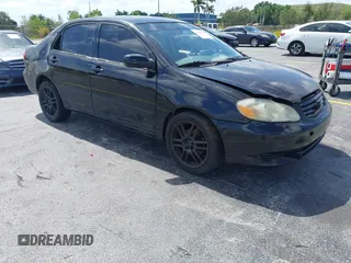 2004 Toyota Corolla CE with VIN 2T1BR32E94C318767, listed as a IAAI auction lot 42176250 with Not Provided miles. Bid and sale history available at carsss.com. Image 1.
