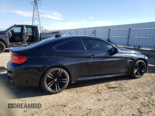 2016 BMW M4 with VIN WBS3R9C59GK338082, listed as a Copart auction lot 48574074 with 117,922 mi miles and Clean Title. Bid and sale history available at carsss.com. Image 3.