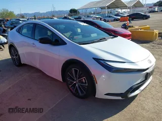 2023 Toyota Prius LE with VIN JTDACAAU2P3000206, listed as a IAAI auction lot 41842052 with 36,490 mi miles. Bid and sale history available at carsss.com. Image 1.