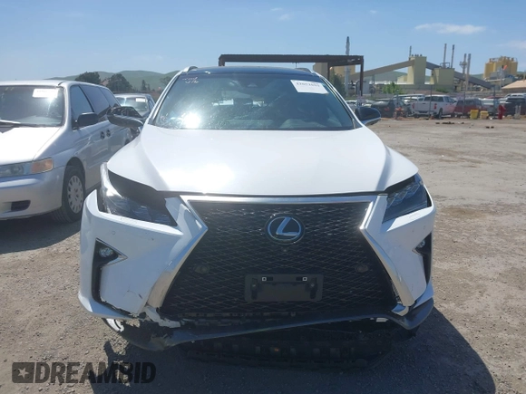 2017 Lexus RX with VIN 2T2BZMCA3HC081907, listed as a IAAI auction lot 42052693 with 81,266 mi miles. Bid and sale history available at carsss.com. Image 13.