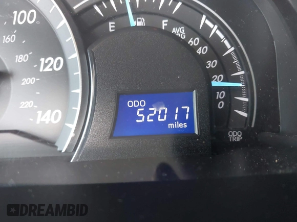 2014 Toyota Camry L with VIN 4T4BF1FK9ER393634, listed as a IAAI auction lot 41641748 with 52,017 mi miles. Bid and sale history available at carsss.com. Image 7.