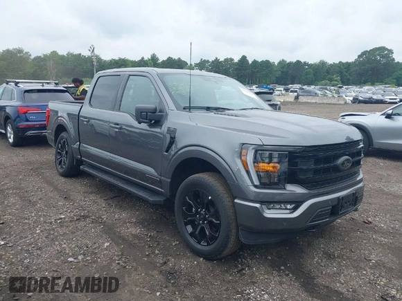 2023 Ford F-150 XL with VIN 1FTFW1ED4PFB18358, listed as a IAAI auction lot 39921708 with 9,013 mi miles. Bid and sale history available at carsss.com. Image 1.