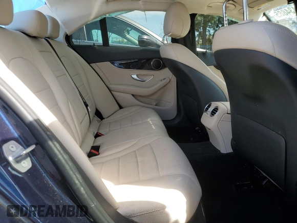 2018 Mercedes-Benz C 300 with VIN 55SWF4JB2JU279520, listed as a Copart auction lot 48434885 with 63,357 mi miles and Salvage title. Bid and sale history available at DreamBid. Image 10.