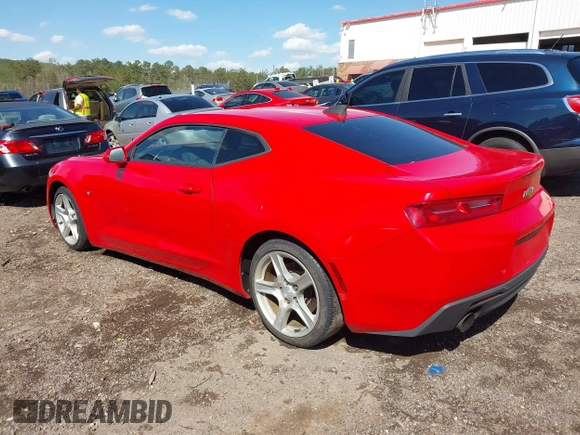 2017 Chevrolet Camaro 1LT with VIN 1G1FB1RS8H0178905, listed as a IAAI auction lot 41882166 with 165,040 mi miles and . Bid and sale history available at DreamBid. Image 3.