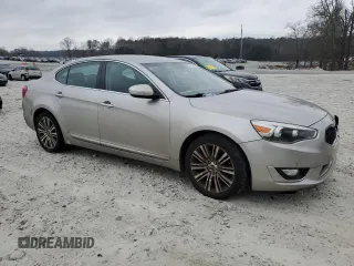 2014 Kia Cadenza Premium with VIN KNALN4D75E5120252, listed as a Copart auction lot 44543654 with 188,338 mi miles and Non Repairable. Bid and sale history available at carsss.com. Image 4.