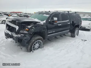 2017 GMC Sierra 2500HD Denali with VIN 1GT12UEY2HF237473, listed as a Copart auction lot 41402065 with 89,445 mi miles and Salvage Title. Bid and sale history available at carsss.com. Image 1.