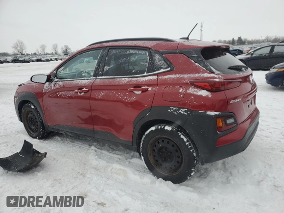 2018 Hyundai Kona SEL with VIN KM8K2CAA2JU105611, listed as a Copart auction lot 43071505 with 77,357 mi miles and Salvage Title. Bid and sale history available at carsss.com. Image 2.