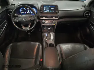 2018 Hyundai Kona Ultimate with VIN KM8K5CA57JU064659, listed as a Copart auction lot 82434424 with 128,659 mi miles and Salvage Title. Bid and sale history available at carsss.com. Image 8.