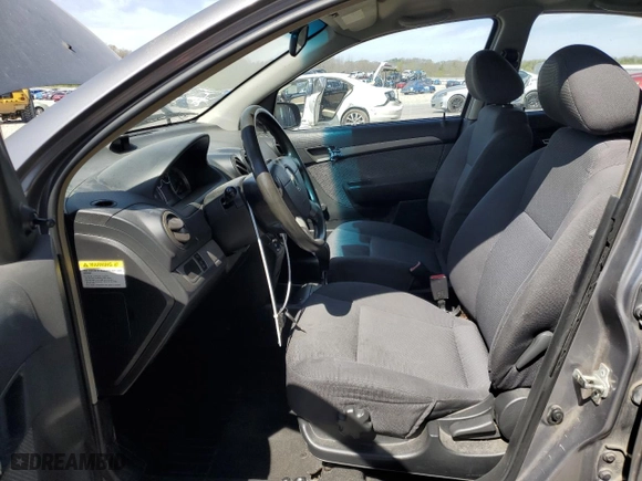 2008 Chevrolet Aveo LS with VIN KL1TD56698B280485, listed as a Copart auction lot 50090485 with 162,226 mi miles and Salvage Title. Bid and sale history available at carsss.com. Image 7.