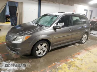 2007 Pontiac Vibe with VIN 5Y2SL65837Z420598, listed as a Copart auction lot 87609305 with 257,977 mi miles and Salvage Title. Bid and sale history available at carsss.com. Image 1.