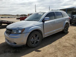 2018 Dodge Journey Crossroad with VIN 3C4PDDGG8JT465353, listed as a Copart auction lot 51136695 with 97,639 mi miles and Salvage Title. Bid and sale history available at DreamBid. Image 1.