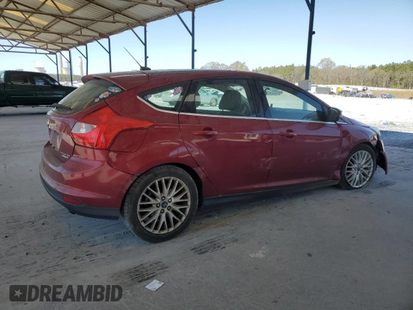 2014 Ford Focus Titanium with VIN 1FADP3N29EL320163, listed as a Copart auction lot 50208655 with 103,715 mi miles and Salvage title. Bid and sale history available at DreamBid. Image 3.
