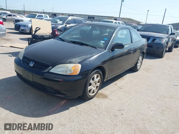 2003 Honda Civic EX with VIN 1HGEM22973L031770, listed as a IAAI auction lot 41994151 with 195,896 mi miles and . Bid and sale history available at DreamBid. Image 2.