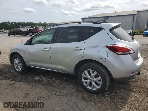2013 Nissan Murano SV with VIN JN8AZ1MW3DW315865, listed as a Copart auction lot 58785425 with 118,112 mi miles and Salvage title. Bid and sale history available at DreamBid. Image 2.