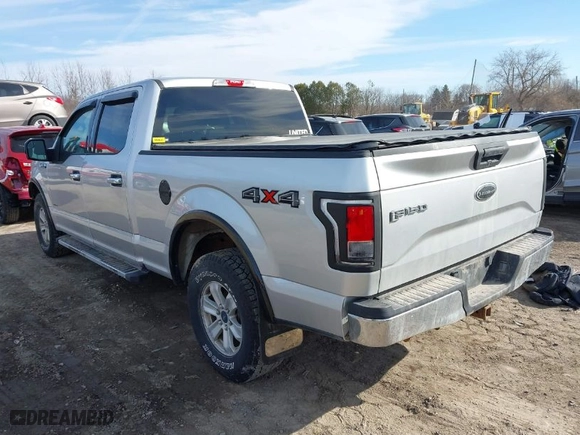 2015 Ford F-150 XLT w/HD Payload Pkg with VIN 1FTFW1EG3FFA42978, listed as a IAAI auction lot 41829308 with 66,642 mi miles. Bid and sale history available at carsss.com. Image 3.