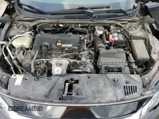 2017 Honda Civic LX with VIN 19XFC2F51HE033270, listed as a Copart auction lot 53143385 with 56,311 mi miles and Salvage Title. Bid and sale history available at DreamBid. Image 11.