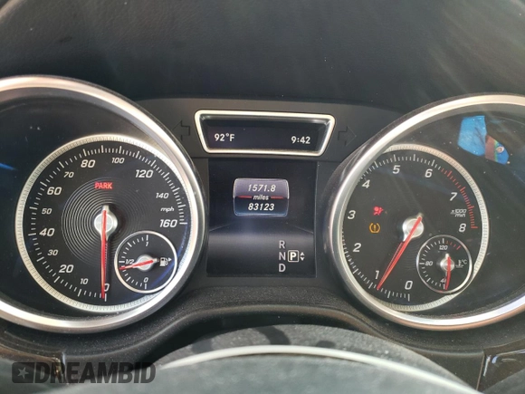 2017 Mercedes-Benz GLS with VIN 4JGDF6EE3HA786062, listed as a Copart auction lot 60700013 with 83,123 mi miles. Bid and sale history available at carsss.com. Image 9.