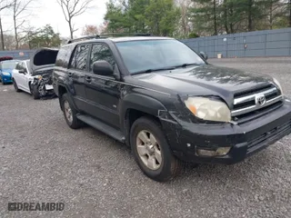 2005 Toyota 4Runner SR5 with VIN JTEZU14R350049450, listed as a IAAI auction lot 42090378 with 166,469 mi miles. Bid and sale history available at carsss.com. Image 1.
