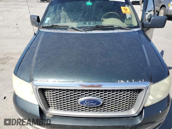 2005 Ford F-150 XLT with VIN 1FTPX14565NB51117, listed as a Copart auction lot 53329725 with 0 mi miles and Clean Title. Bid and sale history available at carsss.com. Image 11.