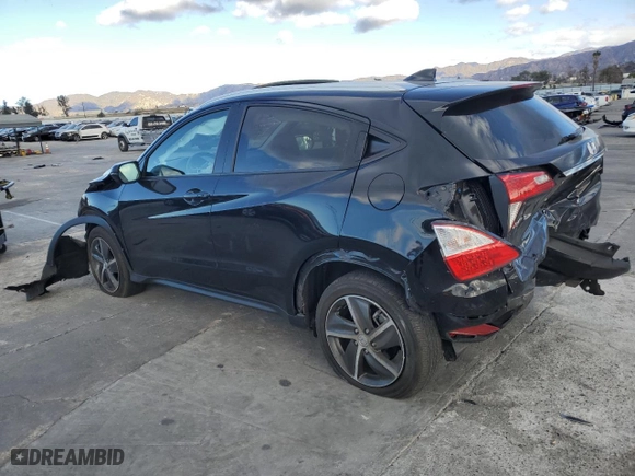 2021 Honda HR-V EX-L with VIN 3CZRU5H70MM718302, listed as a Copart auction lot 87515685 with 47,796 mi miles and Salvage Title. Bid and sale history available at carsss.com. Image 2.