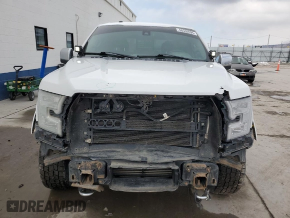 2015 Ford F-150 XLT with VIN 1FTEW1EG2FFB17259, listed as a Copart auction lot 46530595 with 217,074 mi miles and Salvage Title. Bid and sale history available at carsss.com. Image 5.