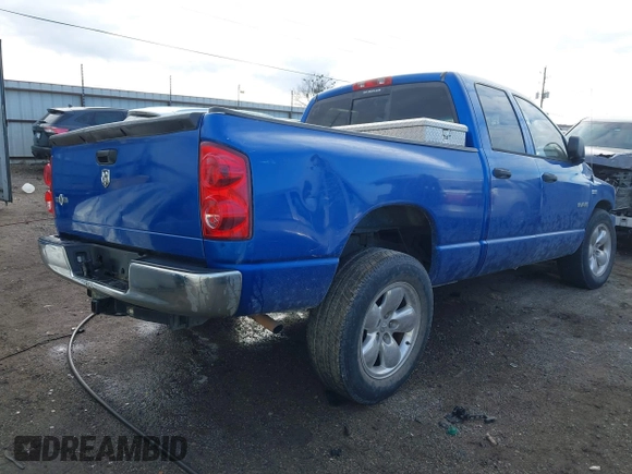 2008 Dodge Ram 1500 SLT with VIN 1D7HA18248S579155, listed as a IAAI auction lot 41412642 with 177,128 mi miles. Bid and sale history available at carsss.com. Image 4.
