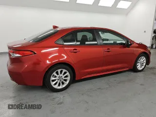 2020 Toyota Corolla LE with VIN 5YFHPRAEXLP020747, listed as a Copart auction lot 53922555 with 104,534 mi miles and Clean Title. Bid and sale history available at carsss.com. Image 3.